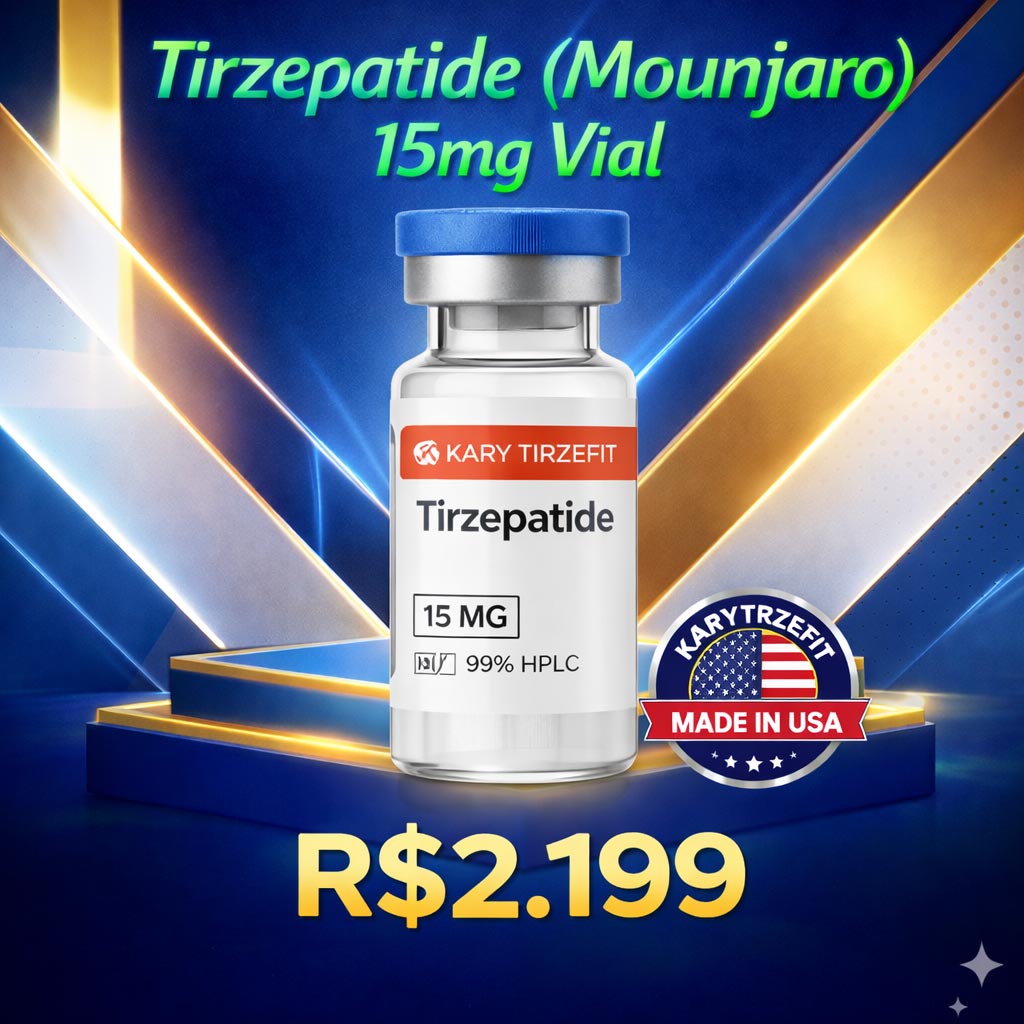 Tirzepatida Injection (Tirzepatide) Peptideo para Emagrecimento GLP2 15mg PepScience