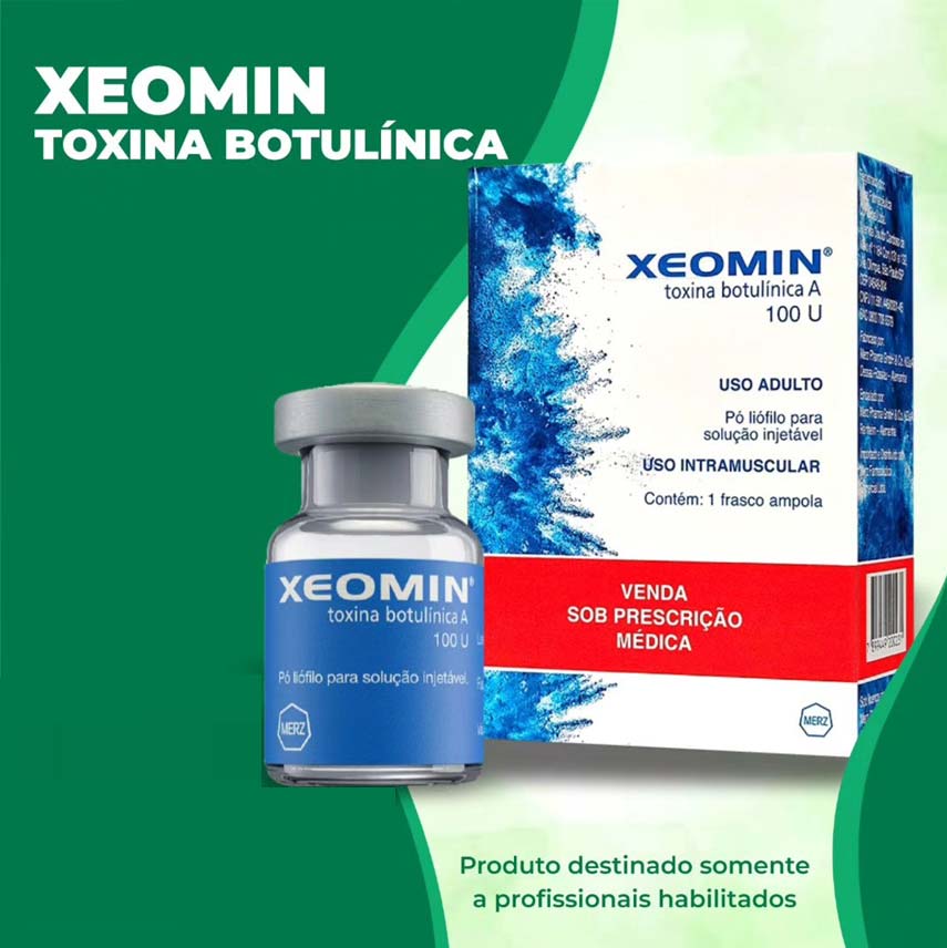 Toxina Botulinica (Botox) Liofilizada 100U Xeomin