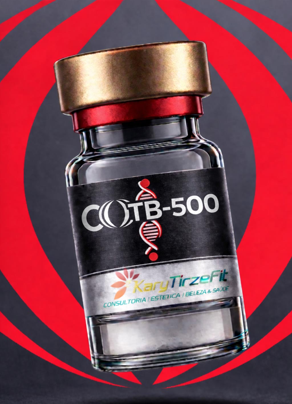 Peptideo TB-500 Thimosyn Beta-4 Recuperação Esportiva Lesões e Reparação 10mg Cooper